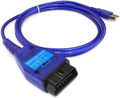 HaoYiShang KKL VAG 409.1 USB + Fiat Controller ODB2 OBDII Car Auto Diagnostic Interface Cable Tool with Switch