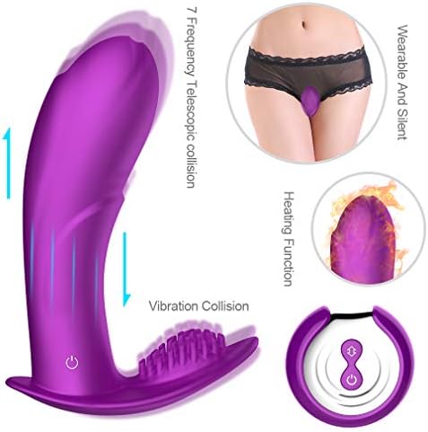 7 Modes Women Butterfly Vibr and Ating Wearable Remote USB Charged Wireless Control Butterfly Vib and rator Toys, Tshirt
