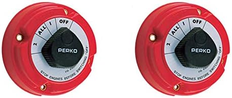 Perko 8501DP Battery Selector Switches (Тwo Рack)