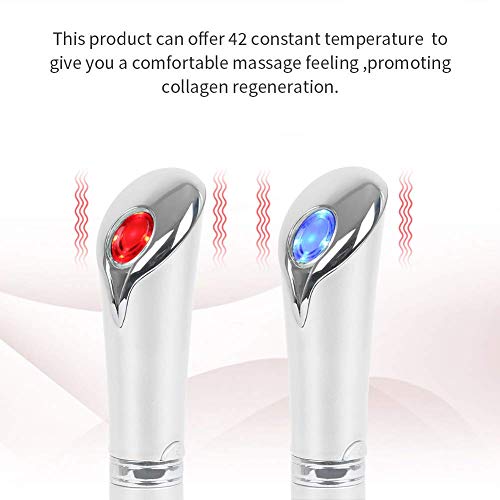 Eye Massager, Eye Massagers Wand with 42℃ Heat & Sonic Vibration for