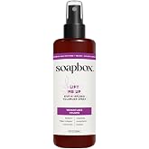Soapbox Lift Me Up Volumizing Hair Spray - Adds Lift, Shine, &amp; Volume - 8oz | Biotin Formula - Adds Lift &amp; Volume - Lightweight Spray - Vegan - Color Safe