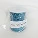 PEPPERLONELY Brand 100 Yard/Roll Holographic Flat Sequin Trim 3mm(1/8 Inch), Turquoise