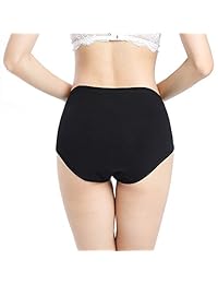 Closecret Women Comfort Cotton Underwear Classic Full Coverage Breathable Briefs Panties Underpants Multipack
