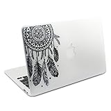Easy Gift Dream Catcher Decal Removable Vinyl Macbook Decal Sticker Decals Skin with Precision-cut for Apple Macbook Air Macbook Pro Mac Laptop 13 15 Inch