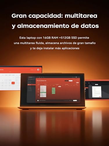 KAIGERR Laptop Gamer Ryzen 7 7730U (8C/16T, hasta 4.5GHz), 16GB RAM 512GB NVMe SSD Laptops, 15.6" FHD, Win 11 Pro, Teclado Físico en Español, Radeon RX Vega 8, Wi-Fi 6