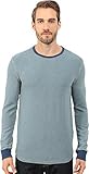 Lucky Brand Men's Thermal Indigo Crew, Indigo, X-Large
