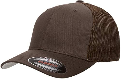 Flexfit Trucker Hat for Men and Women | Breathable Mesh, Stretch Flex Fit Ballcap w/Hat Liner