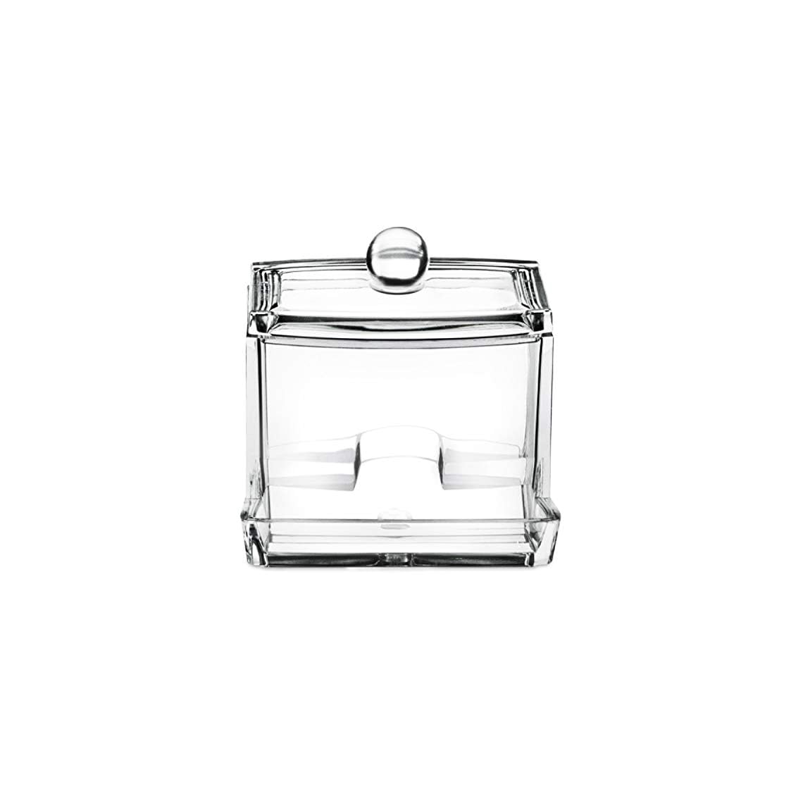 Kryllic Qtip Holder Qtip Dispenser Cotton Swab Ball Pad Holder, Small