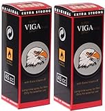 2 LOT X Viga 50000 (Delay Spray for Men) with Vitamin E -Long Last Sex