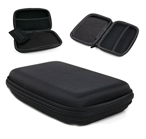 DURAGADGET 7" Hard EVA Tablet Case in Black for TrekStor SurfTab Ventos 7.0 HD & TrekStor SurfTab Xiron 7.0 HD