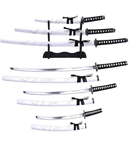 Amazon.com: Master Cutlery 3 Piece Dragon Samurai Sword Set with