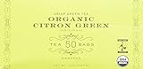 Harney and Sons Organic Citron Green, Flavored Green 50 Teabags per Box