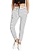 SweatyRocks Women's Sweatpants Drawstring Waist Long Workout Yoga Active Pants Striped Large