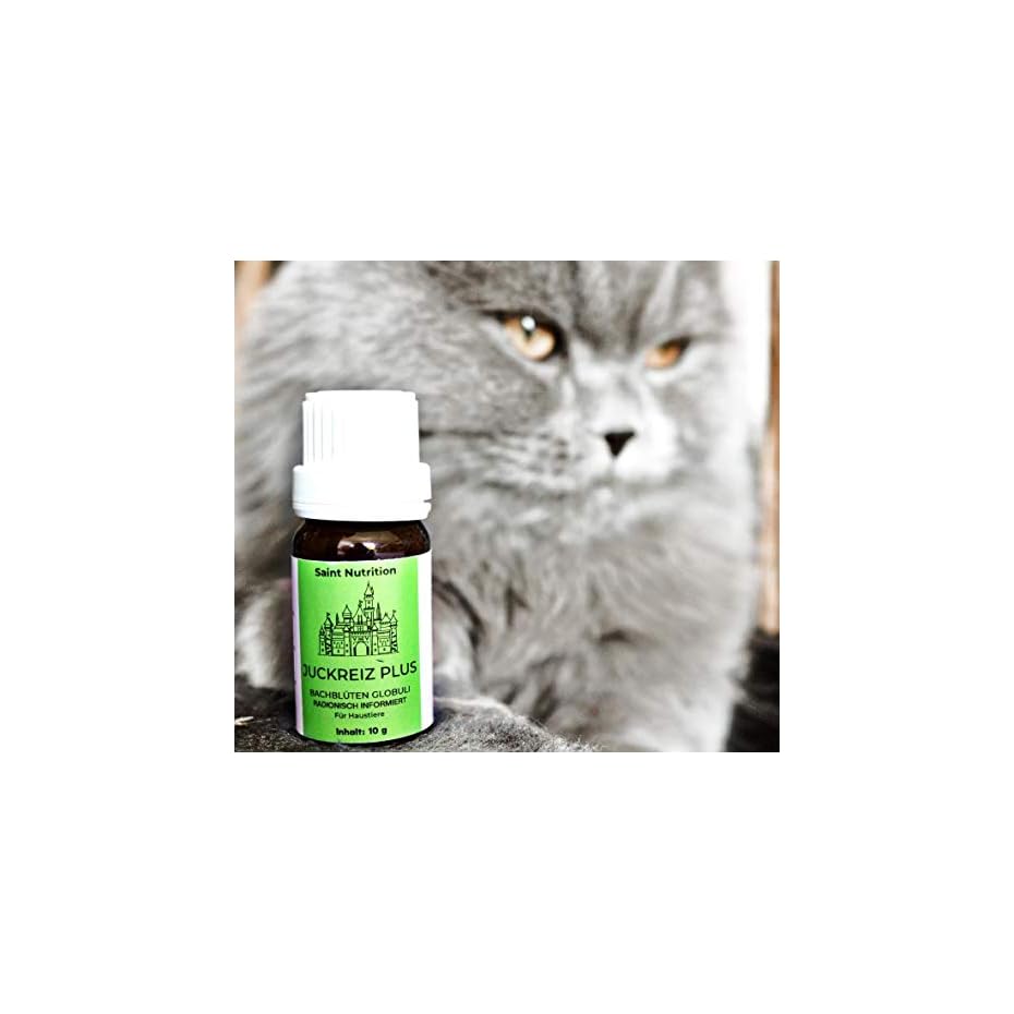 Saint Nutrition® JUCKREIZ Plus Globuli für Haustiere, Hilfe bei