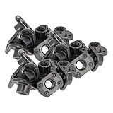 MroMax Weld Nuts,M8 Tab Base UNC Carbon Steel