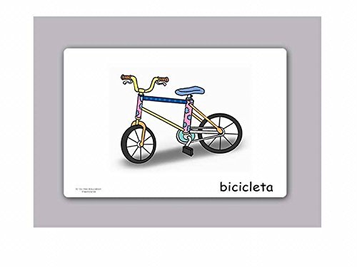 Tarjetas de vocabulario - Transporte - Transportation Flashcards in Spanish