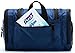 Ramaka Solutions Travel Toiletry Bag | Large Men’s Toiletry Bag | Hanging Toiletry Bag | Toiletry Kit | Travel Bags for Toiletries Stain and Water Resistant Nylon (10.5” x 5” x 5.5”) (Navy Blue)