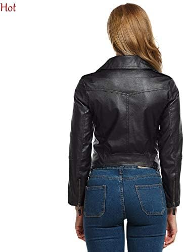 jaqueta de couro feminina vinho