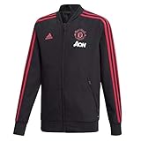 adidas 2018-2019 Man Utd Presentation Jacket (Black)