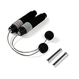 Turata Jump Rope Jump Rope Fitness with Weights No Hurt Tangle Free for Crossfit Workout Endurance Training Boxing MMA