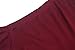 ChongXiao Womens Casual Flared Swing Off Shoulder Party Cocktail Formal Skater Dress (M, Wine Red)