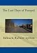 The Last Days Of Pompeii Edward Bulwer Lytton Author