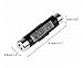 Multifunctional Digital LCD Display LED Blue Backlight Car Clock Thermometer Time Temperature Battery Detector