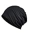 Luccy K Black Slouchy Beanie Hat - Deliciously Soft Daily Beanie In Fine Knit Black