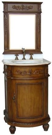 Chans Furniture 24" Powder Room Special Camelot Bathroom Sink Vanity - BWV-048M