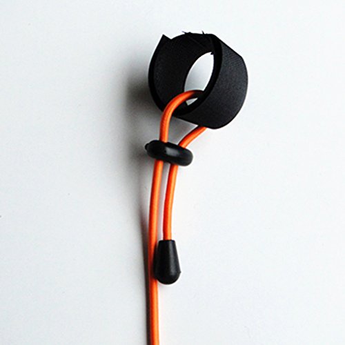 image for MagiDeal 4 Pieces 42'' Elastic Kayak Canoe Rowing Boat Paddle Leash Fi