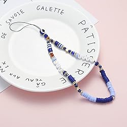 Taouzi Valentine Beaded Phone Lanyard Wrist Strap
