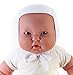 Bahar Bebe Ultra Soft Turkish 100% Cotton Knit Baby Hat Bonnet. (Baby Pilot Cap) White 12-18 Months