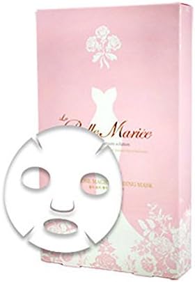 La Belle Mariee Mask Nano Gold Wedding Facial Mask, 8 pcs (Pink Rose)