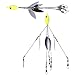 Sougayilang Alabama Trolling Rig Umbrella 4 Blades Freshwater Bass Walleye Fishing Lures Kit