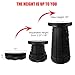 Uppye Retractable Stool – Portable Telescoping Seat Folding Chair Lightweight Collapsable Stool Max Load 280lbs for Outdoor Camping Fishing Indoors Kitchen Bedroomthumb 3