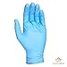 Superior Glove KeepKleen Contour Work Nitrile Gloves (100 Count) Latex Free Glove, Disposable Gloves, Powder Free, 9
