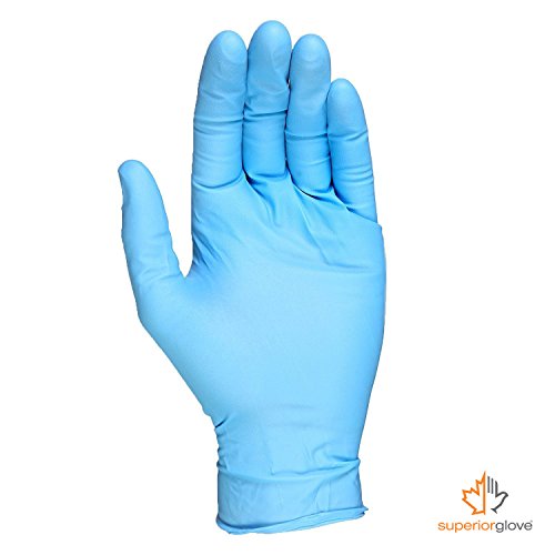 Superior RDCNPF KeepKleen Contour Work Nitrile Gloves, Latex Free Glove, Disposable Gloves, Powder Free, 4 mil Thickness, 9" Length, Medium (Box of 100) - Thumbnail 7