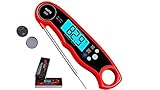 Meat Thermometer, Digital Meat Thermometer, Electronic Thermometer, Waterproof Food Cooking Thermometer For BBQ Grilling, Smoker, Baking That Takes Your Culinary Skills To The Next Level. (Buy Now)