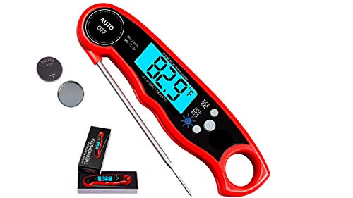 Meat Thermometer, Digital Meat Thermometer, Electronic Thermometer, Waterproof Food Cooking Thermometer For BBQ Grilling, Smoker, Baking That Takes Your Culinary Skills To The Next Level. (Buy Now)