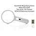 Magnifying Glass - Best Handheld Magnifying Glass With LED Light, Two Lenses (3X & 15X), BONUS Batteries Included
