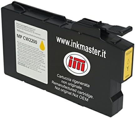 INK MASTER - Compatible cartridge RICOH 841638 YELLOW for Ricoh CW2200 Aficio MP CW2200