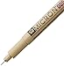 6 Sakura Pigma Micron Pens Tip Size 005 (0.20mm Line Width: 8 Ink Colors to Choose from: Drawing, Sketching, Writing (Black Ink) (Black)