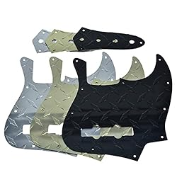 KAISH Diamond Plate 4 String Jazz J Bass Pickguard