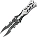 BladesUSA C-289 Series Fantasy Folding Knife, 5-Inch Closed