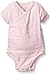 aden + anais Baby Short Sleeve Kimono Body Suit, Lovely Pink, 3-6 Months
