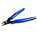 TDOK Wire Cutters Electronic Flush Cutter Internal Spring Cutting Pliers (Blue)