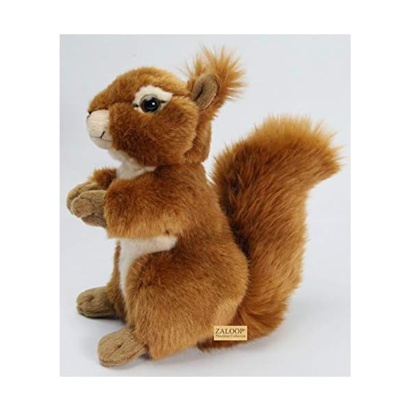 Eichhörnchen Plüschtier Stofftier Plüsch Kuscheltier – Bild 3