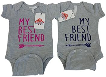Boy Girl Twin Outfits -Twin Boy & Girl Baby Clothes -Boy & Girl Matching Shirts