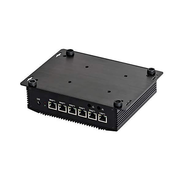 HUNSN-FirewallMikrotikVPNNetwork-Security-Micro-ApplianceRouter-PCIntel-Celeron-2955UBlackRM02HDMICOMRJ45-RS2324USB306-Intel-I211AT-Gigabit-NicsFanless8G-RAM64G-SSD HUNSN Firewall,Mikrotik,VPN,Network Security Micro Appliance,Router PC,Intel Celeron 2955U,(Black),RM02,HDMI/COM/RJ45…