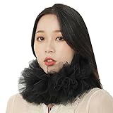 KOGOGO Renaissance Ruffle Collar Victorian Neck